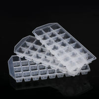 21/36 Grid Ice Cube Tray Creative Ice Mold Square Ice Block Box Cold Drink Ice Maker Freezing Ice Cubes