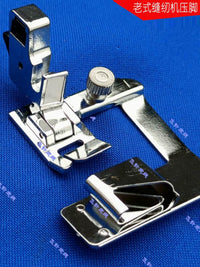 Hemmer Foot for Household Electric Sewing Machines, Wide Rolled Hem Presser Foot for Sheets