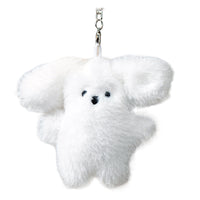 Cartoon Pilot Long-Haired Rabbit Plush Doll Bag Pendant Keychain