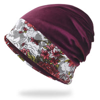 Women's Winter Fleece Lined Velvet Lace Neck Warmer Scarf