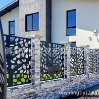 CNC Laser Cut Decorative Fence Panel for Villa Garden and Municipal Landscape