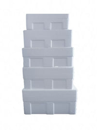 Insulated Foam Shipping Box for Fresh Fruit, Seafood, and Perishables - Thickened Packaging for Cold Chain Transport
