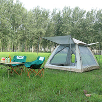 Automatic Pop-Up Camping Tent with UV Protection and Mosquito Net for Outdoor Picnic Beach
