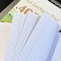 200-Page A4 Thin Notebook for Students, Minimalist Practice and Sketch Pad
