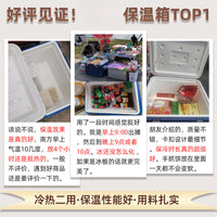 Portable Insulated Cooler Box for Camping, Fishing, and Outdoor Food Storage