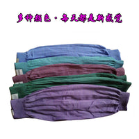 Unisex Breathable Knitted Arm Sleeves with UV Protection for Summer Outdoor Activities