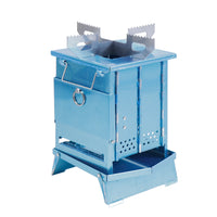 Portable Wood Stove Grill Grate Stand for Outdoor Camping Picnic