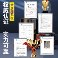 Metal Carved Polyurethane Insulation Decorative Board for Prefabricated Houses and Light Steel Villas