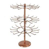 Rotating Display Stand for Necklaces, Bracelets, Keychains, and Small Ornaments