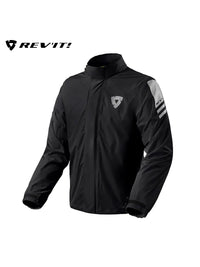 REV'IT! Adult Motorcycle Rain Jacket and Pants Set for Men and Women, Hurricane 4 / Akron 4