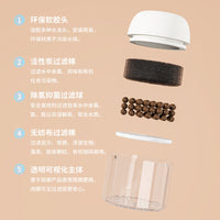 Portable Faucet Water Filter for Travel, Hotel, Dormitory - Easy Installation Tap Purifier