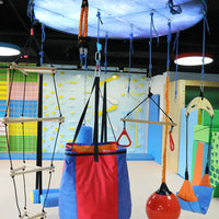 Sensory Swing Hanging Kit with Adjustable Rope and Ceiling Mounts