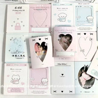 Mini Folded Greeting Cards with Storage Box and Sleeves