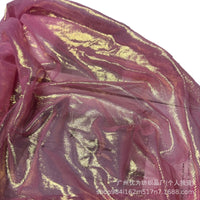 Stretch Breathable Mesh Spandex Fabric with Hot Stamping for Performance Wear