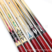 Billiard Cue Stick American Pool Cue Maple Wood Quick Release Joint 13mm Tip for 8-Ball 9-Ball