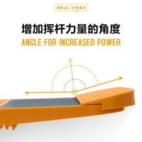 MELE LINKS Golf Swing Weight Transfer Training Board with Sound Prompt