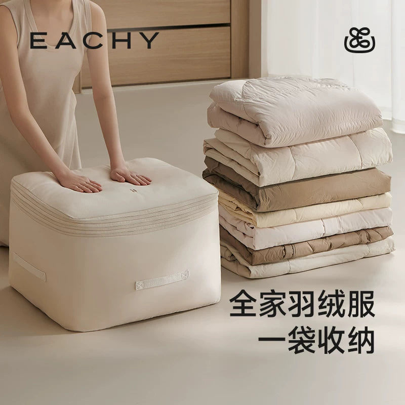 Down Jacket Storage Bag Large Capacity Compression Organizer for Travel and Home