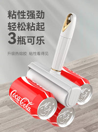 Lint Roller with Handle and Refill Rolls for Clothes and Furniture