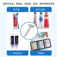 Metal Stainless Steel Toothpaste Squeezer for Home and Dorm Use