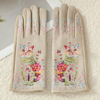 Women's Winter Warm Touchscreen Gloves for Cycling Driving Outdoor Activities