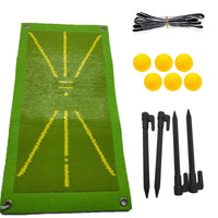 Golf Hitting Mat with Swing Practice and Divot Training for Indoor Outdoor Use