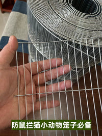 Galvanized Welded Wire Mesh Fence for Poultry and Animal Enclosures, Heavy Gauge Steel