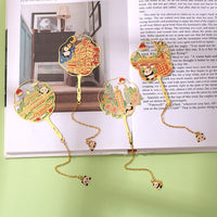 Chongqing Landmark Metal Bookmark with Tassel - Souvenir & Gift