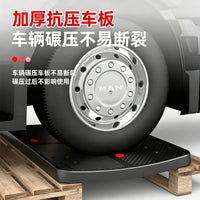 Heavy-Duty Foldable Platform Cart with Silent Wheels for Warehouse and Commercial Use