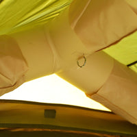 Outdoor Inflatable Tent, One-Bedroom One-Living-Room Family Camping Shelter, Rain and Wind Resistant