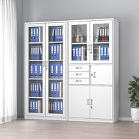 Steel Employee Locker with Lock, Metal Storage Cabinet for Dormitory and Workshop