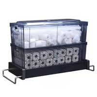 Aquarium Drip Filter Box Drawer-Style Top Filter for Fish and Turtle Tanks