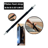 Yoga Pilates Foot Strap for Cadillac and Core Beds, Ankle Cuff with Hook