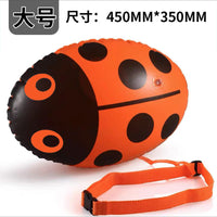Thickened Dual Airbag Swim Buoy with Storage for Adults - Anti-Drowning Safety Float for Swimming and Drifting