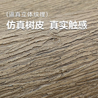 Flexible Faux Bark and Wood Grain Soft Stone Panels for Wall Decor