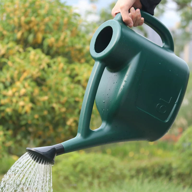 Thickened Large Capacity Watering Can with Long Spout for Garden and Home Plants