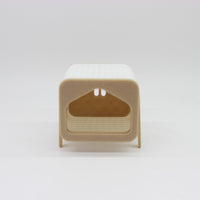 1:12 Dollhouse Miniature Cat House and Pet Figurines Set