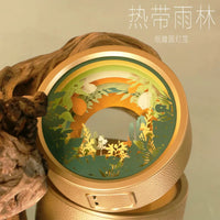 Forest Story Creative DIY Paper Carving Lantern with USB Charging for Kids and Gifts