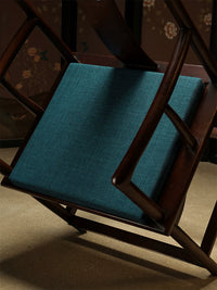 New Chinese Style Solid Wood Chair Cushion Non-slip Rosewood Sofa Tea Chair Pad Dining Chair Seat Cushion