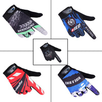 Unisex Cycling Gloves Full Finger Touchscreen Anti-Slip Breathable for Outdoor Sports