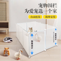 DIY Portable Pet Playpen Indoor Outdoor Small Animal Enclosure Fence Dog Cage