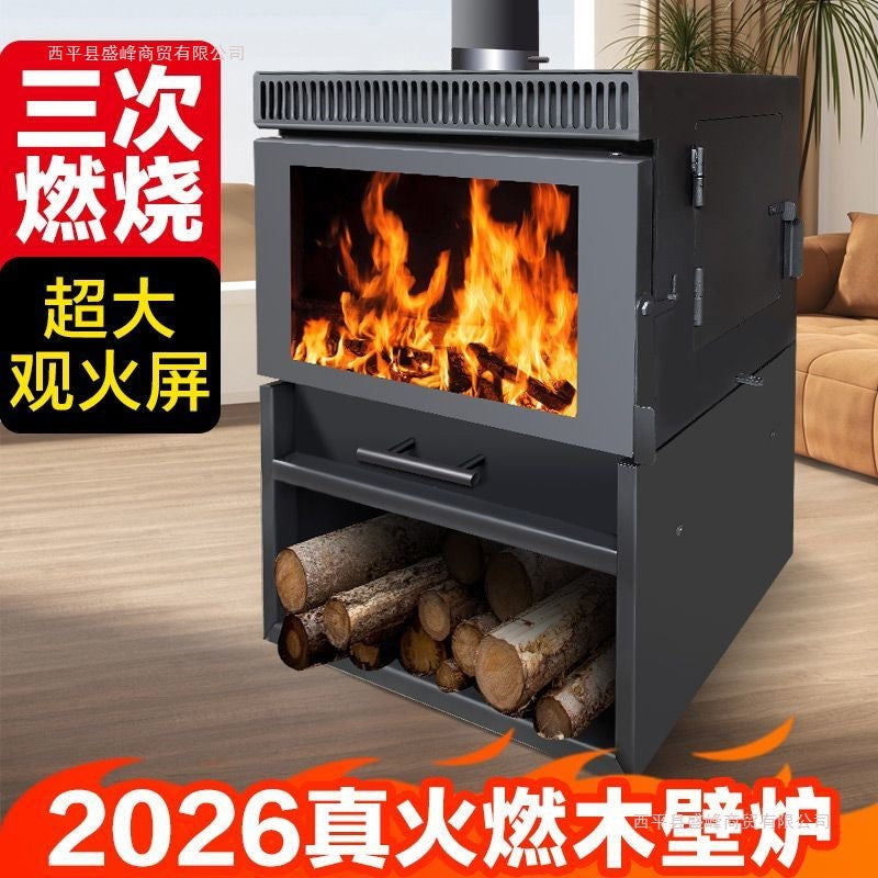 Wood Burning Fireplace Stove for Home Indoor Heating