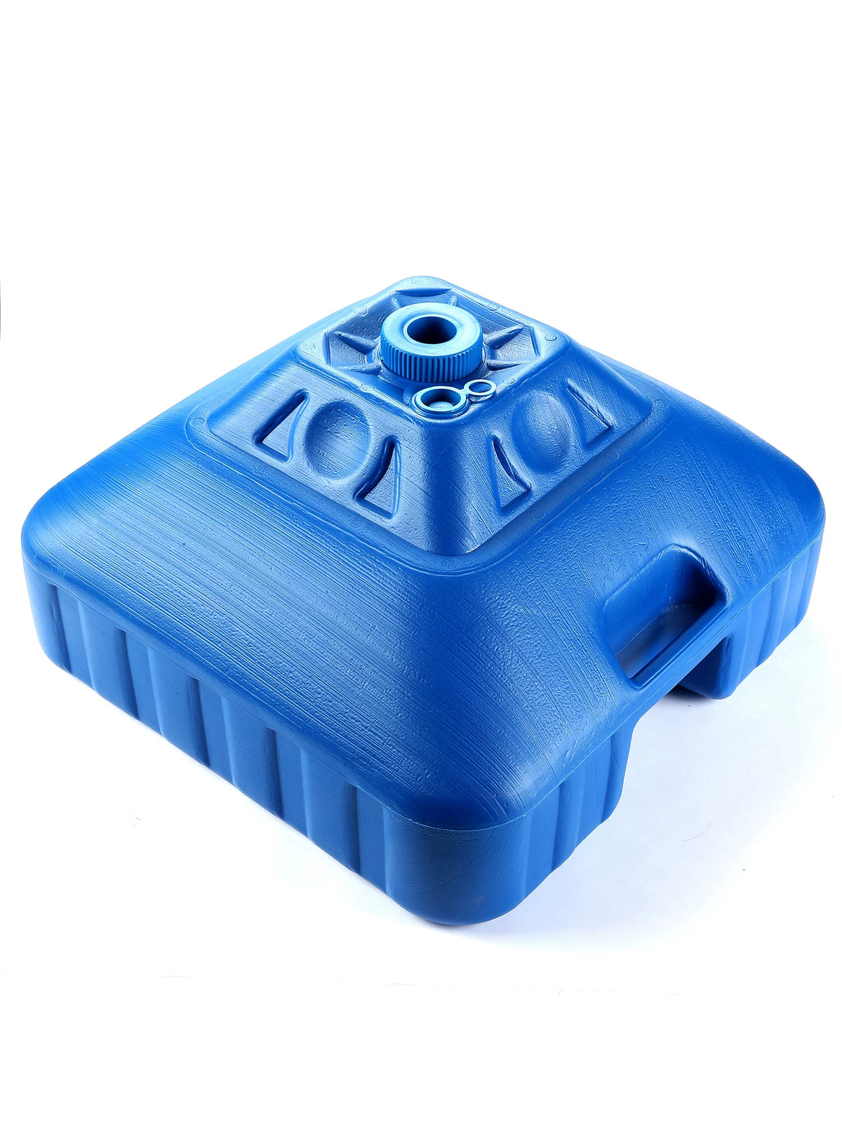 Outdoor Patio Umbrella Base Stand - Water-Filled Plastic Bucket for Sunshade, Beach, and Market Umbrellas