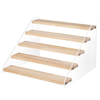 Acrylic Clear Display Stand for Collectibles, Cosmetics, and Perfumes