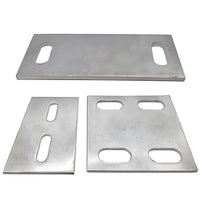 Hot-Dip Galvanized Steel Embedded Plate for Bridge and Curtain Wall Structures
