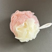 Japanese Style Large Soft Color-Block Bath Sponge Loofah