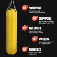 PU Leather Punching Bag for Taekwondo Kickboxing Training
