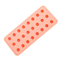 Silicone Sphere Ice Cube Tray with Lid for Mooncakes, Dumplings, and Candy Making