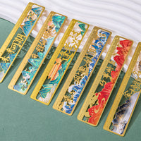 Chinese Style Bookmark Ruler for Students, Exam Success & Graduation Gift