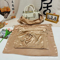 Satin Drawstring Travel Storage Bags for Clothes, Shoes, and Accessories