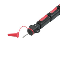 Telescopic Aluminum Tarp Poles for Outdoor Camping and Awnings, Square Tube Design